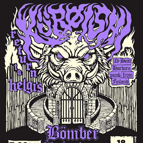 Kürøishi (Finland) + Under the Ashes + Bömber