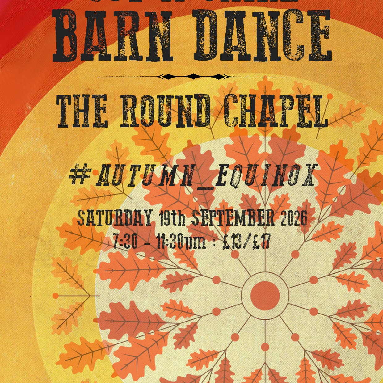 Cut A Shine Barn Dance Autumn Equinox