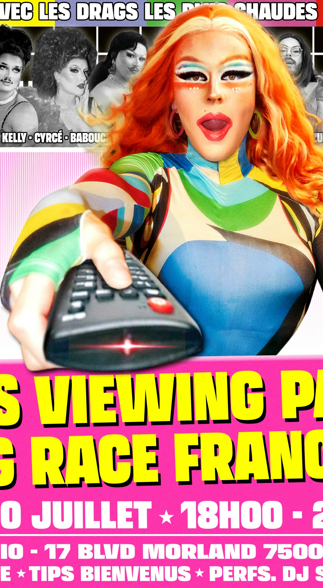 GIGI’S VIEWING PARTY - DRAG RACE FR S04 - EP 04!
