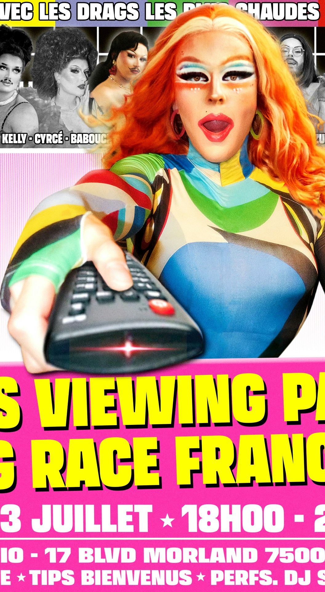 GIGI’S VIEWING PARTY - DRAG RACE FR S04 - EP 03!