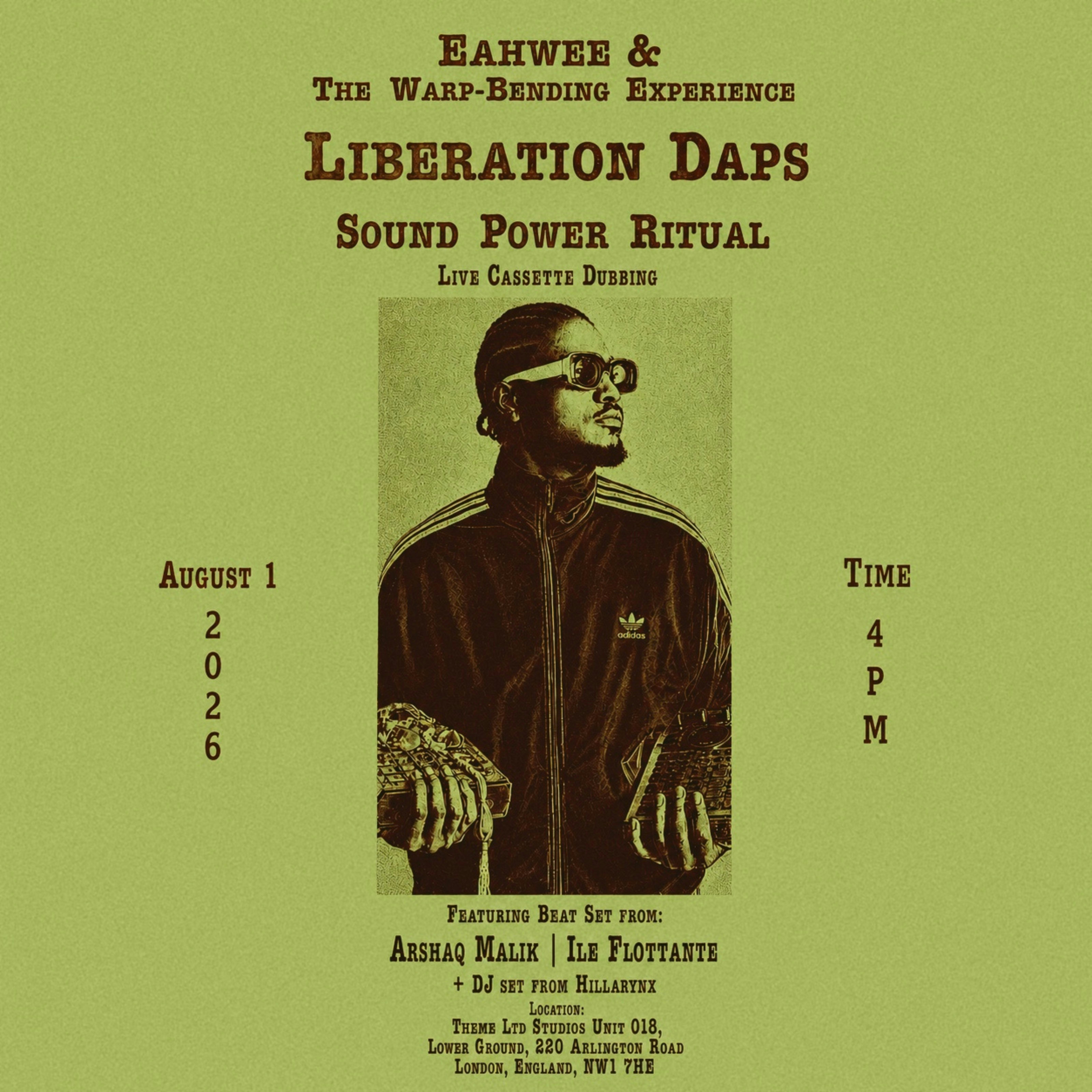 Liberation Daps - Live Cassette Dubbing