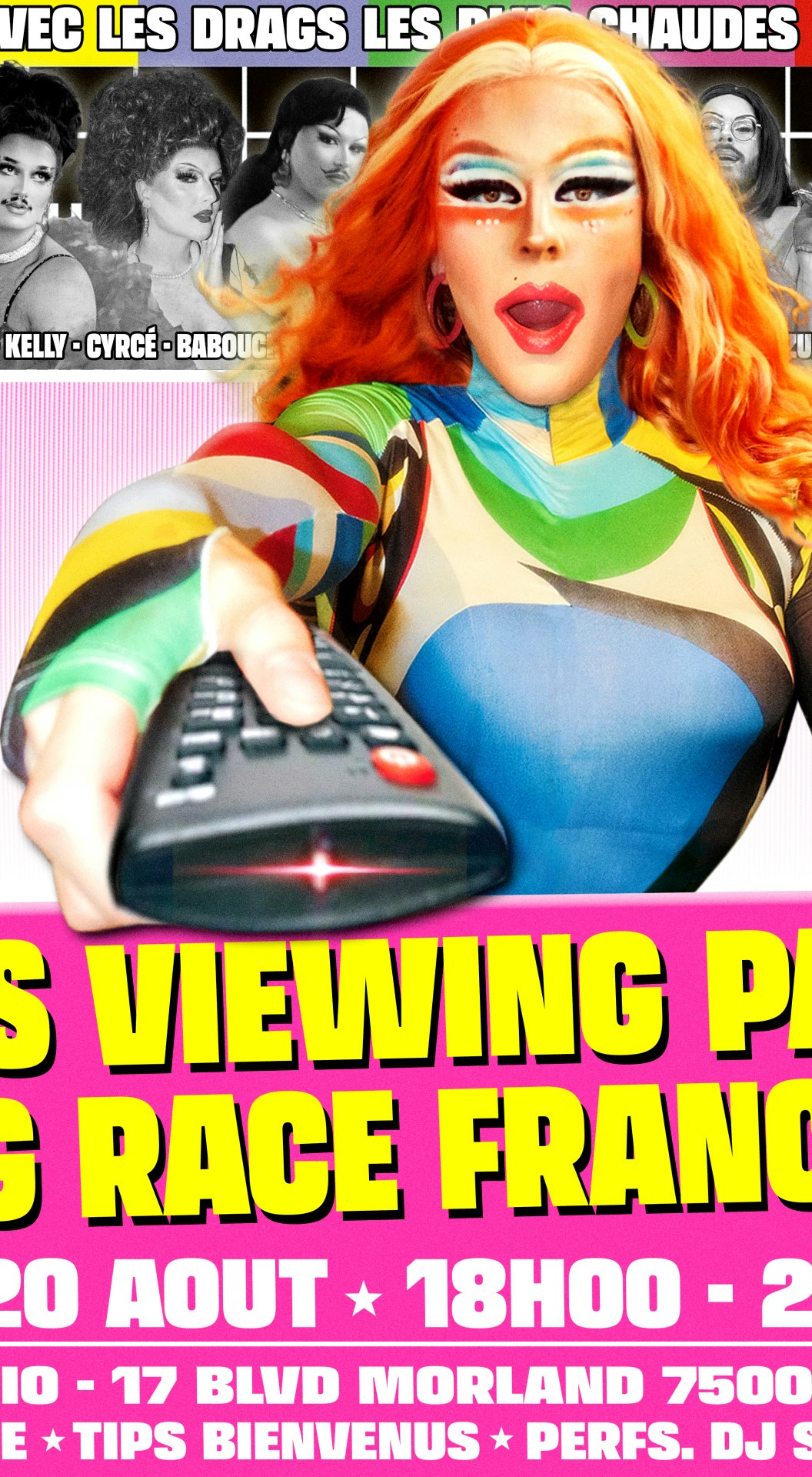GIGI’S VIEWING PARTY - DRAG RACE FR S04 - EP 07!