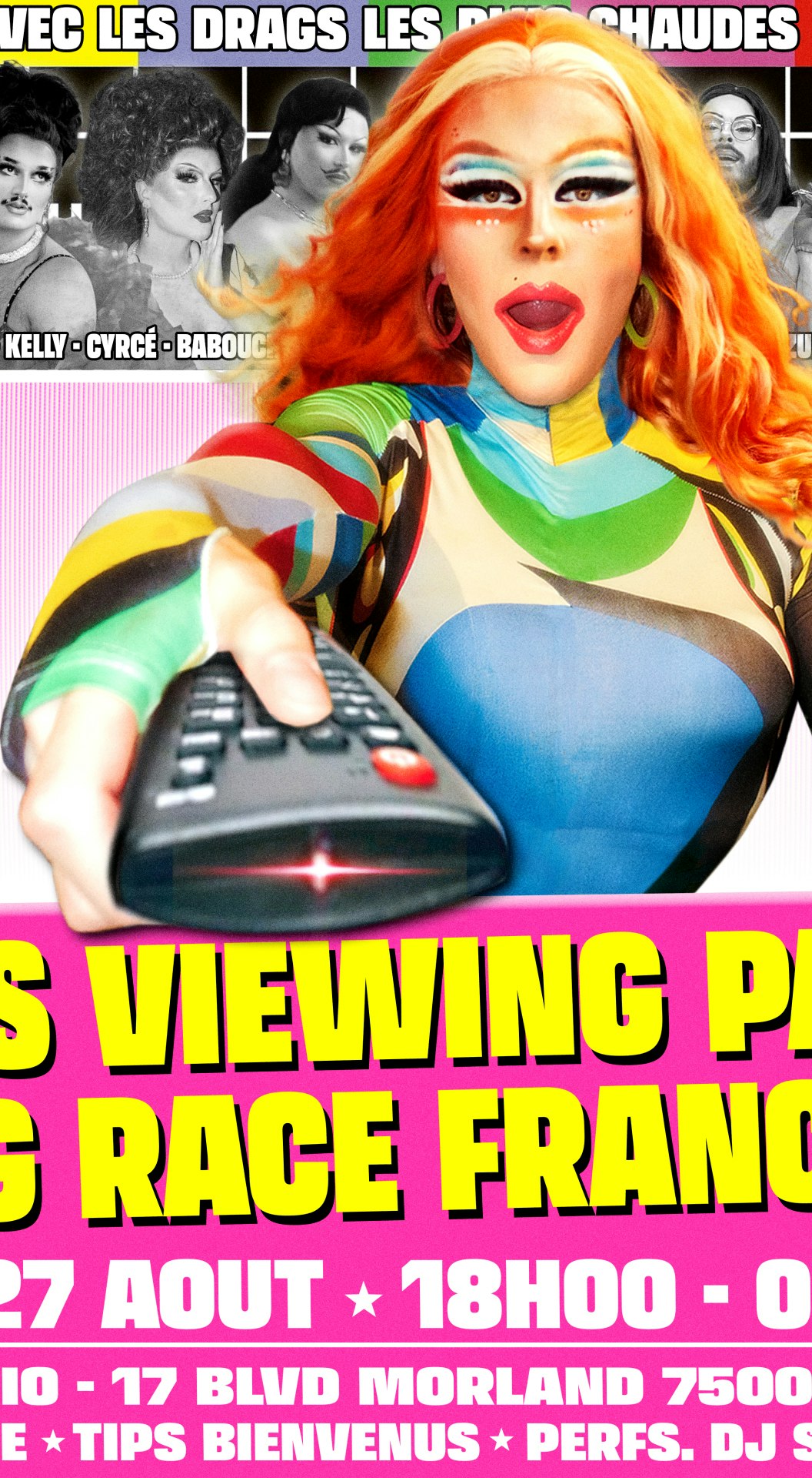 GIGI’S VIEWING PARTY - DRAG RACE FR S04 - EP 08!