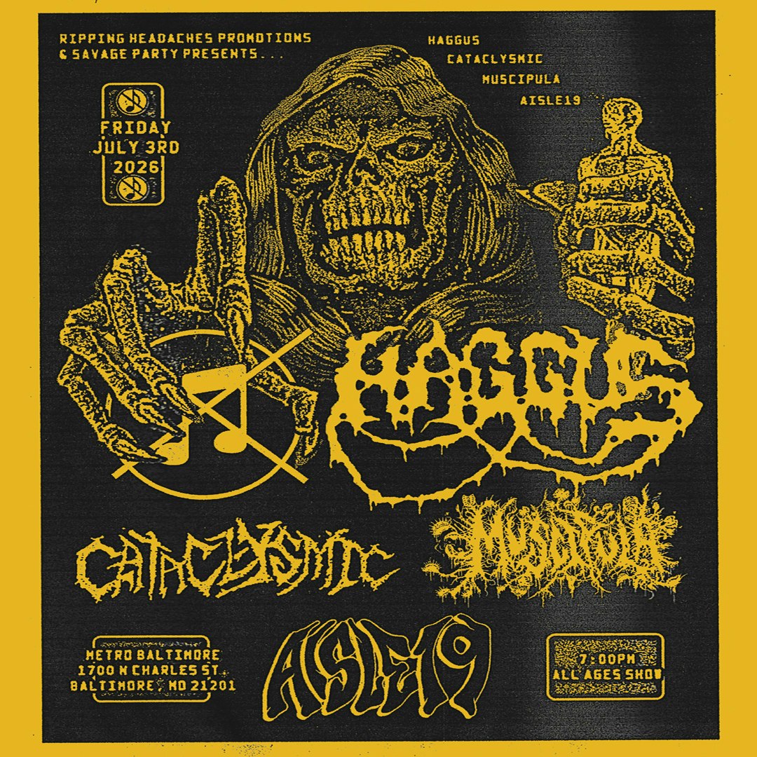 G0326-19★CD 洋楽 ジャンル色々 HAGFISH 等まとめて10点 HAGGUS w/ Cataclysmic, Aisle 19 and Muscipula Tickets | $23.69 | 3