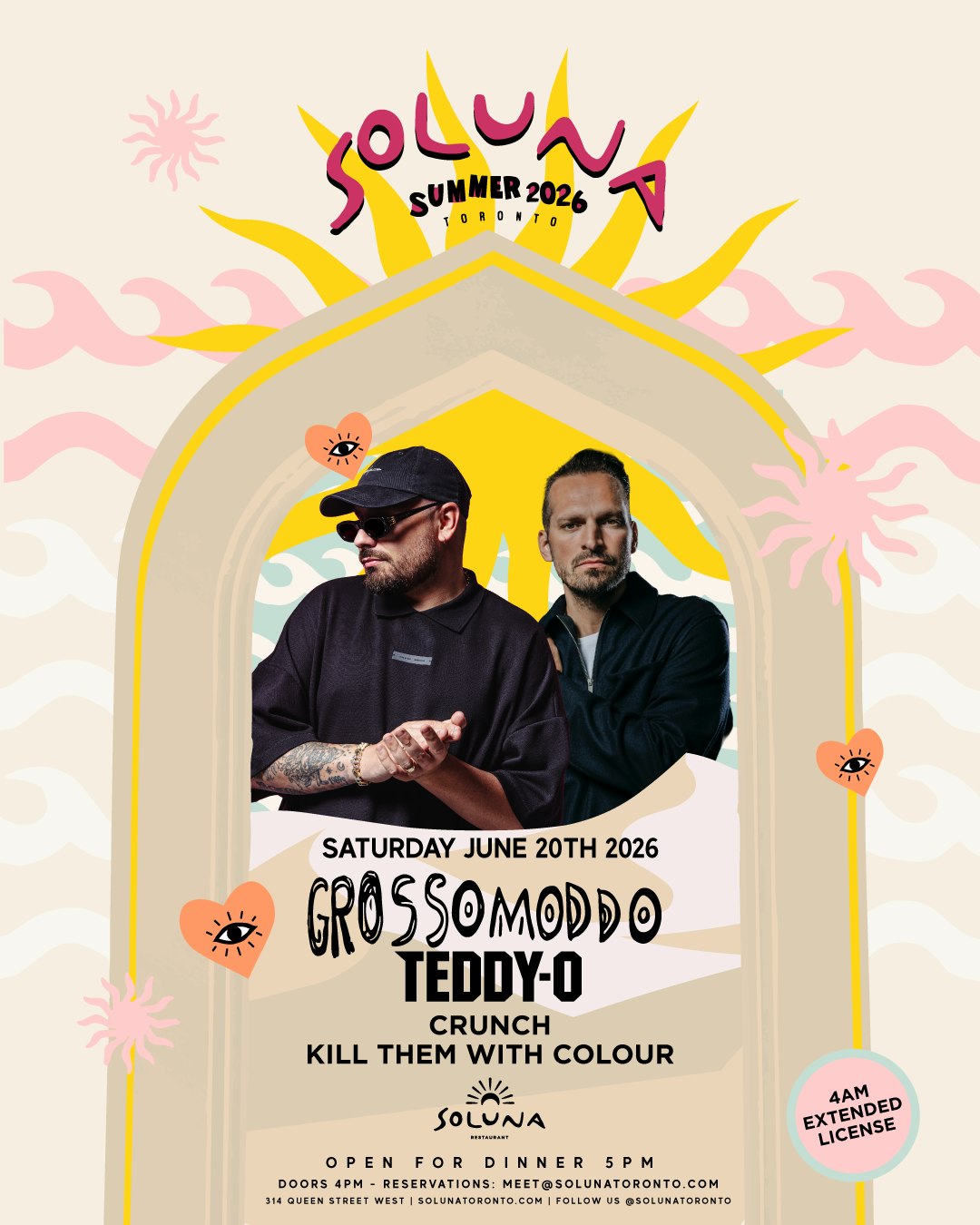 Grossomoddo and Teddy O flyer