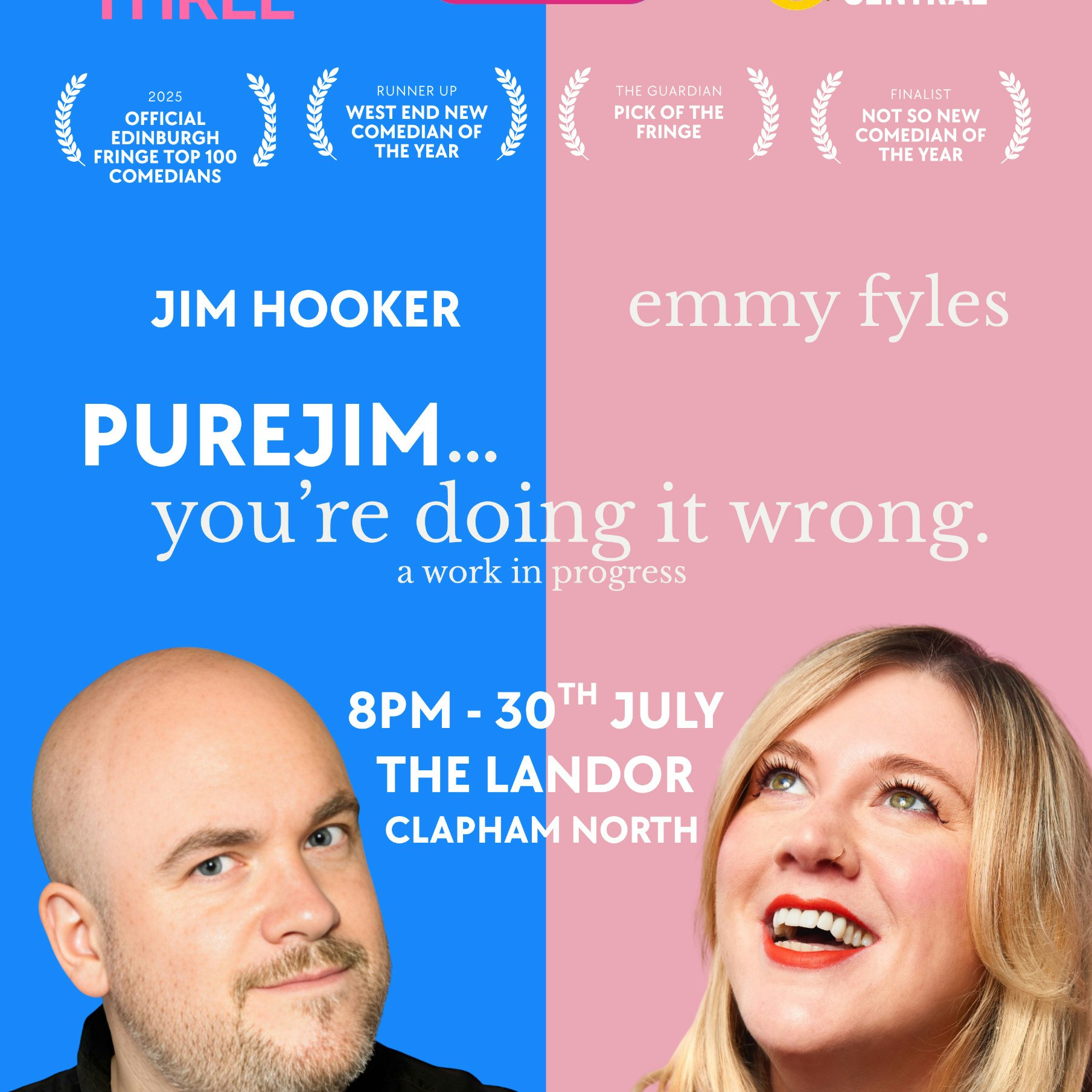 Jim Hooker: PUREJIM / Emmy Fyles: You're Doing It Wrong (Split Bill)