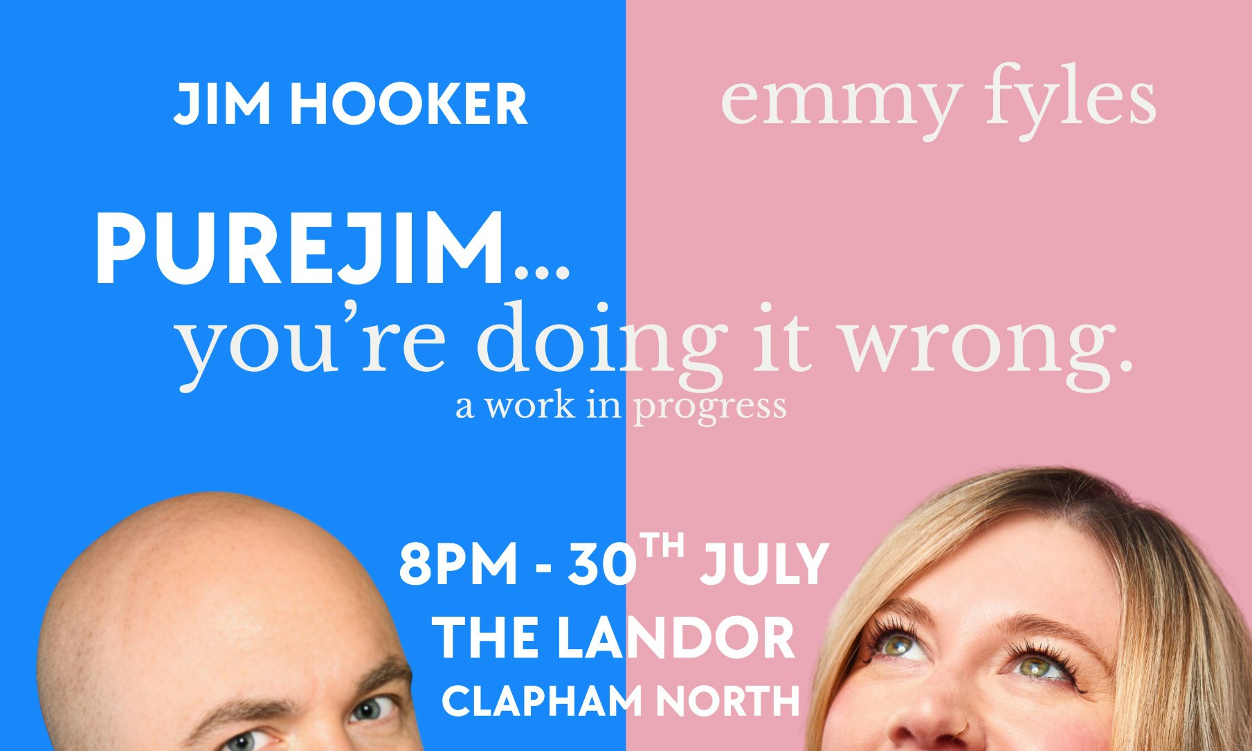 Jim Hooker: PUREJIM / Emmy Fyles: You're Doing It Wrong (Split Bill)