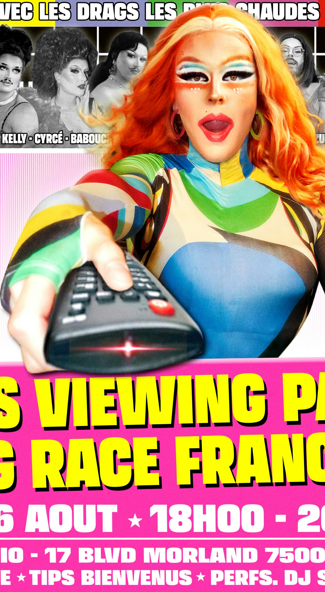 GIGI’S VIEWING PARTY - DRAG RACE FR S04 - EP 05!
