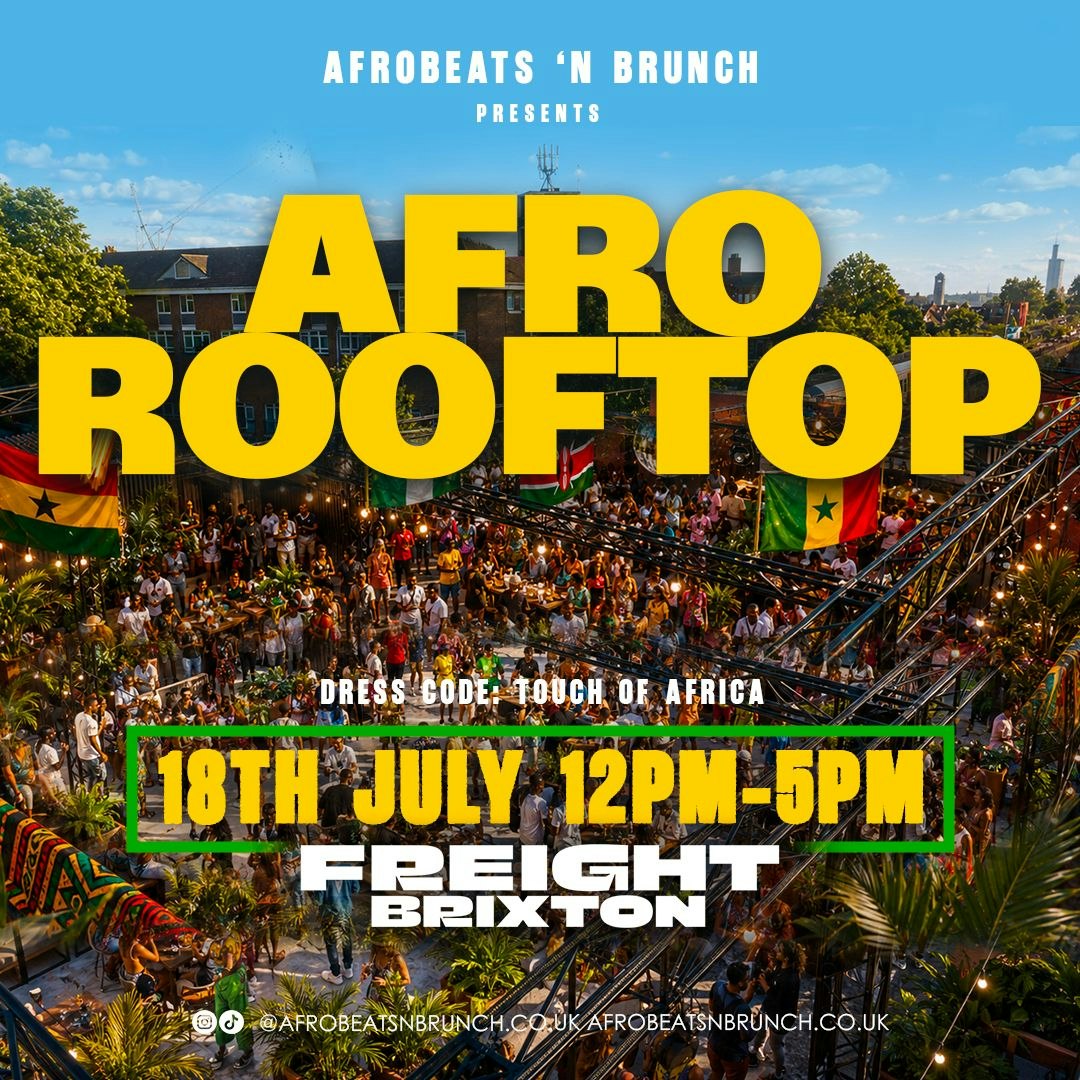 Afro Rooftop: Touch of Africa Edition- Brixton LDN