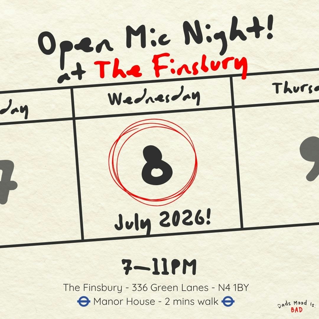 Dad's Mood Open Mic