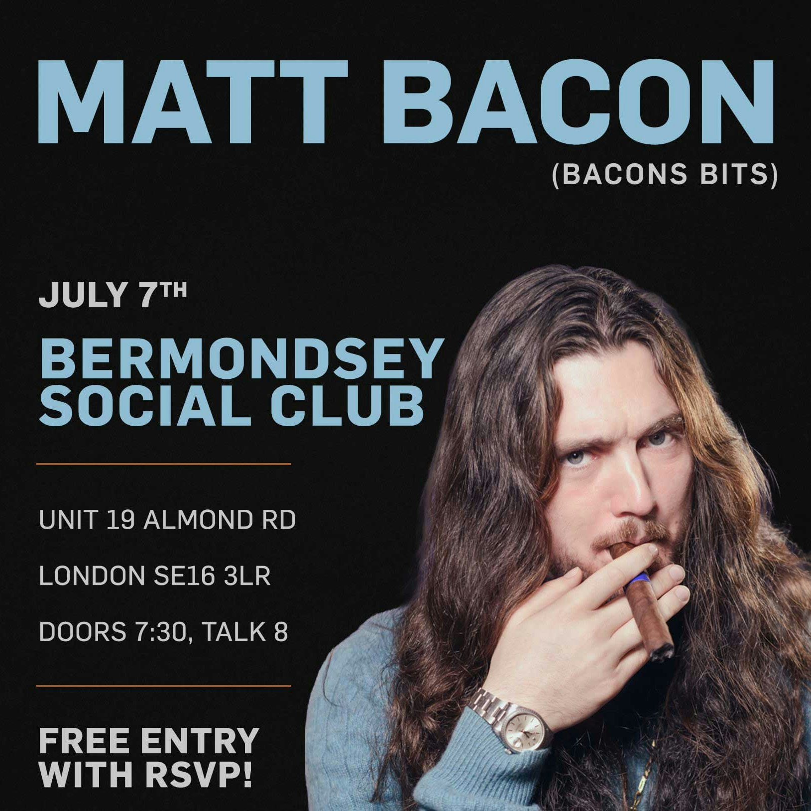 Bacons Bits Live In London!