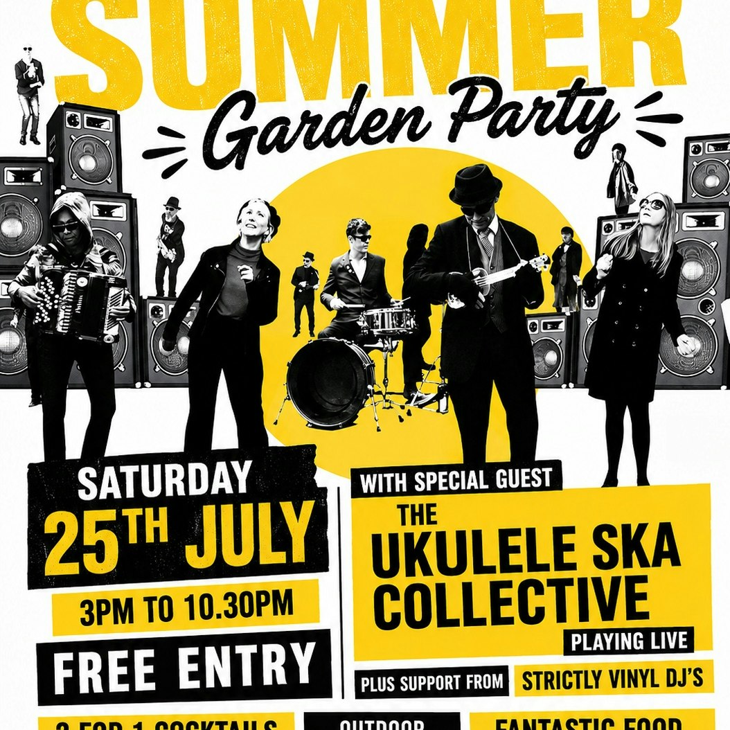 Summer Garden Party with The Ukulele Ska Collective +