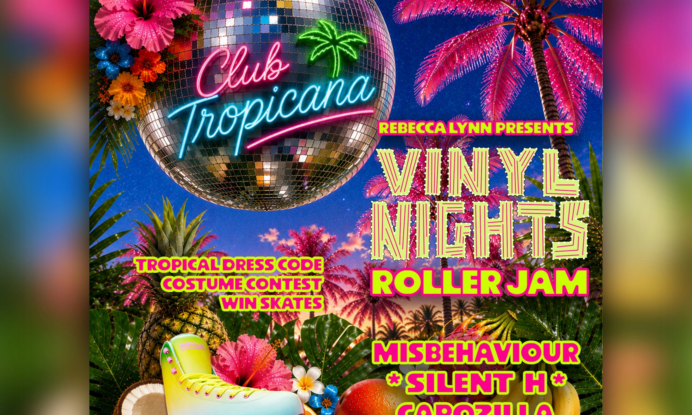 tropicana club dress code Glitter, Sequins & Mermaids: Colourful Club Tropicana Wedding in Ibiza Rock n Roll Bride