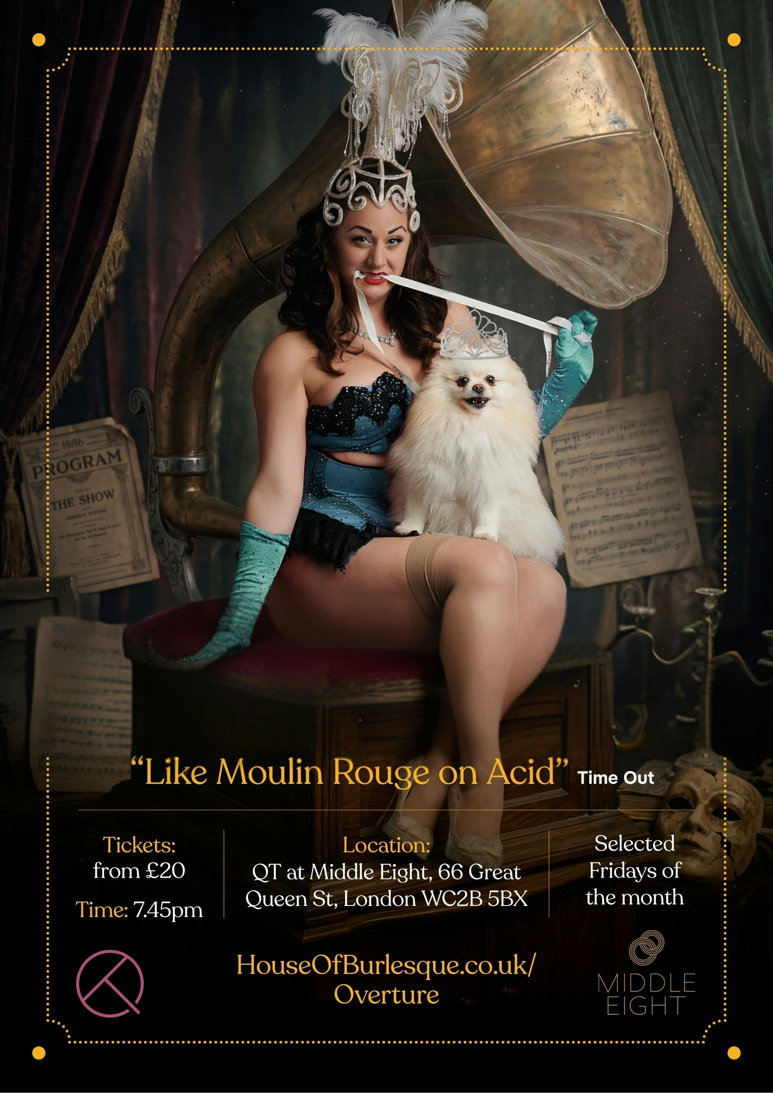 House of Burlesque: Overture at QT, London
