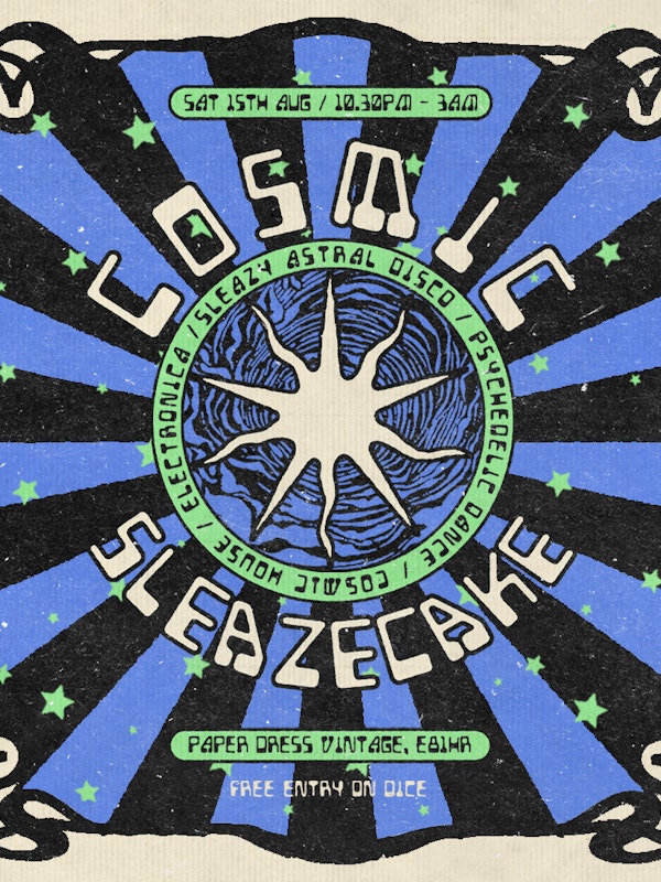 Cosmic Sleazecake Club Night