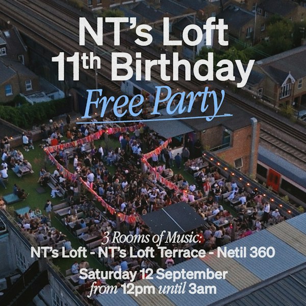 NT's Loft 11th Birthday: Free Rooftop Party
