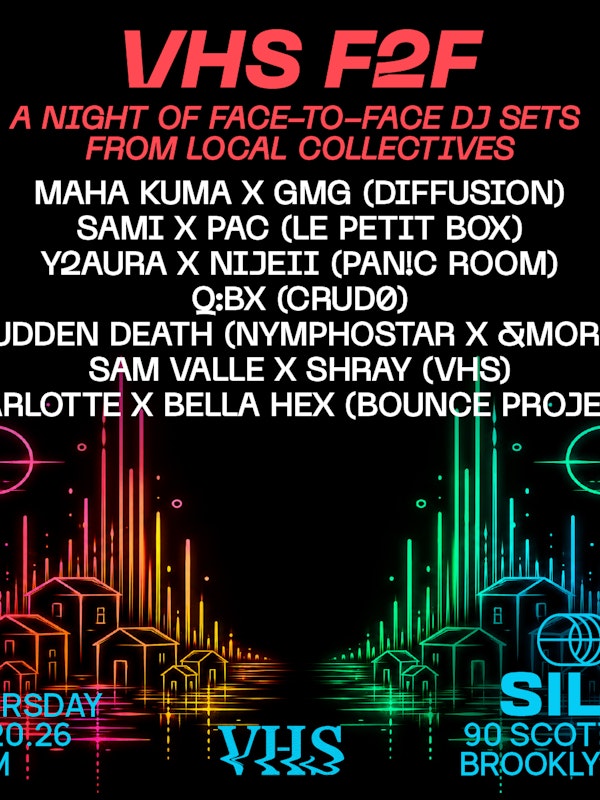 VHS F2F (Main Room Event)