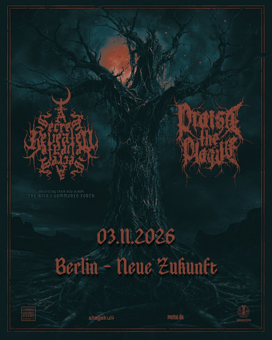 Praise The Plague + A Secret Revealed Tickets | 3 Nov | Neue