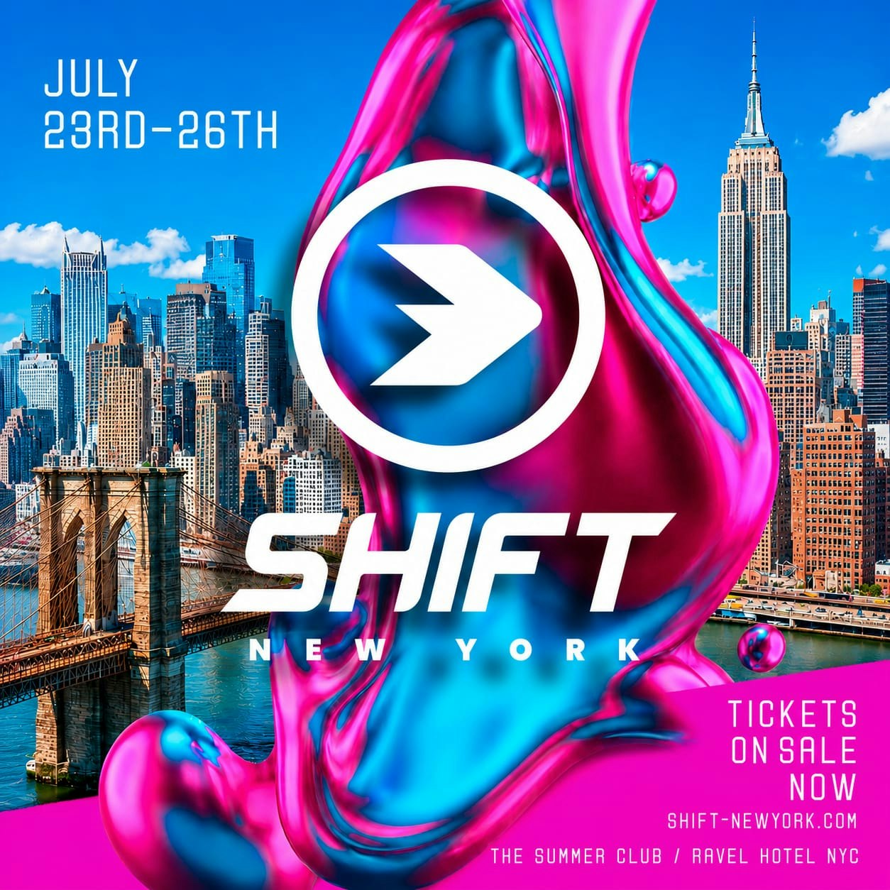 Shift New York 2026 at The Summer Club & Ravel