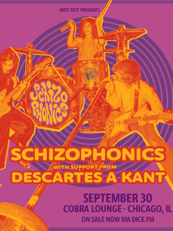 The Schizophonics - Burning Floor Tour w/ Descartes A Kant