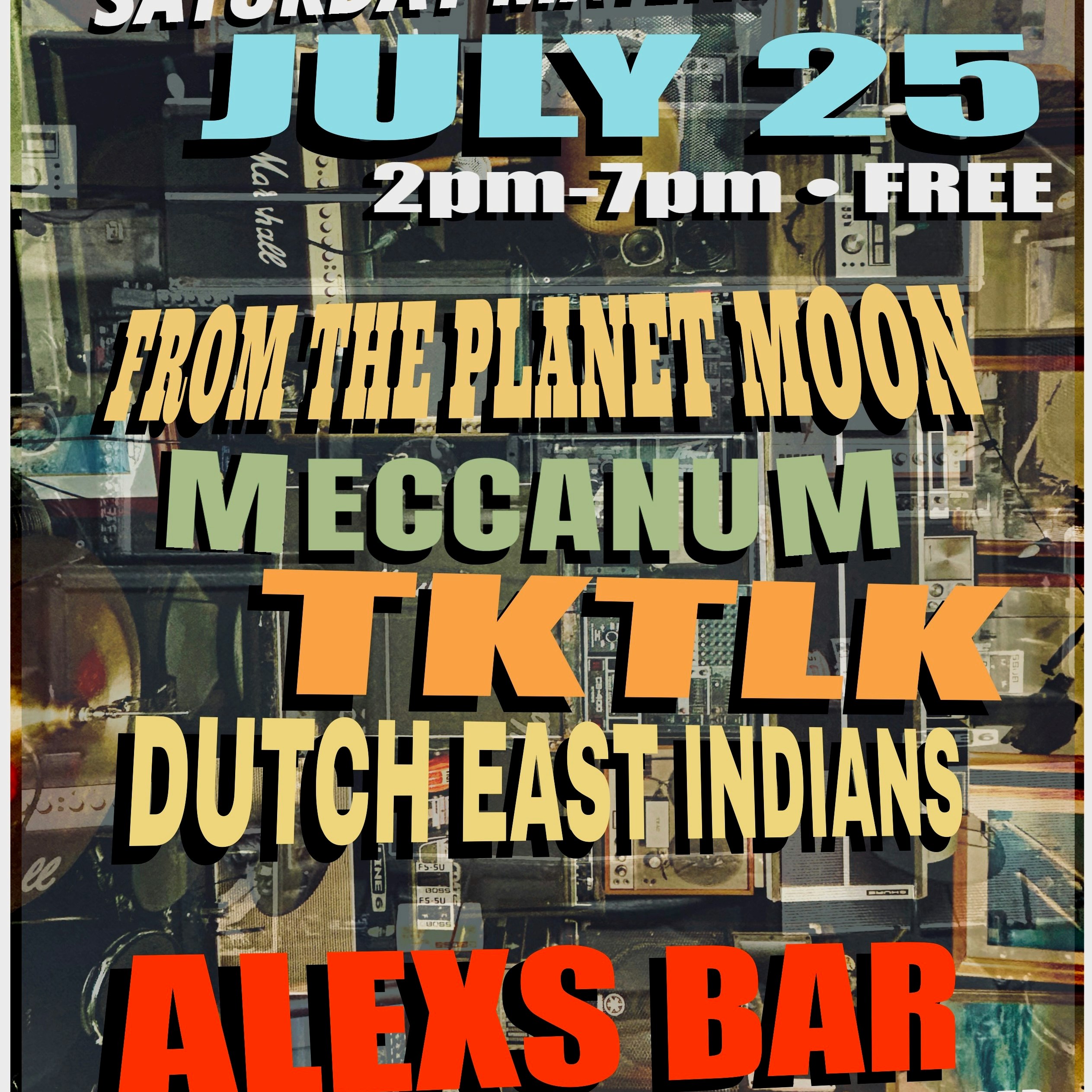 From The Planet Moon + Meccanum + TKTLK + Dutch East Indians