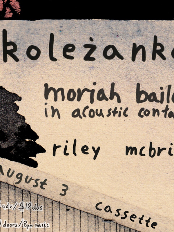 KOLEŻANKA, MORIAH BAILEY, RILEY MCBRIDE