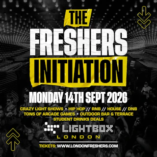 The Freshers Initiation at Lightbox London