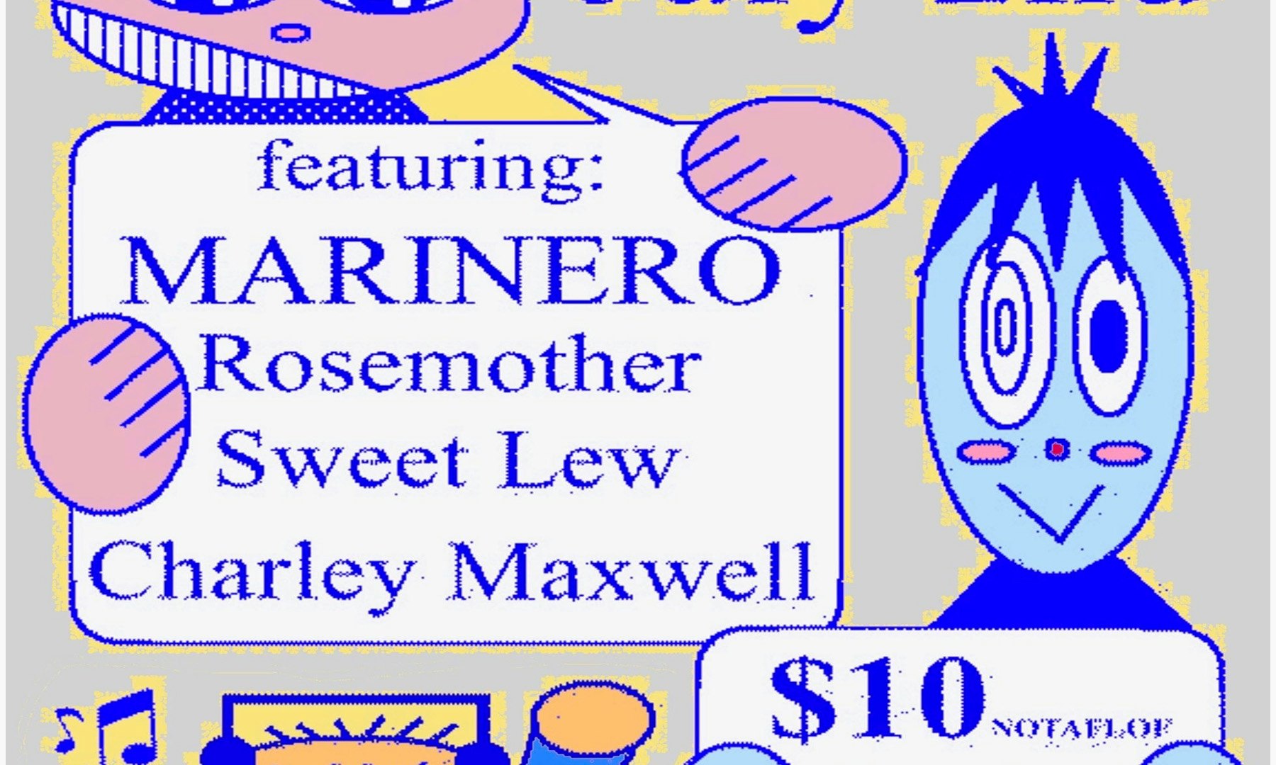The BFFDOTFM Super Scmackdown with Marinero, Rosemother, Sweet Lew, and Charley Maxwell