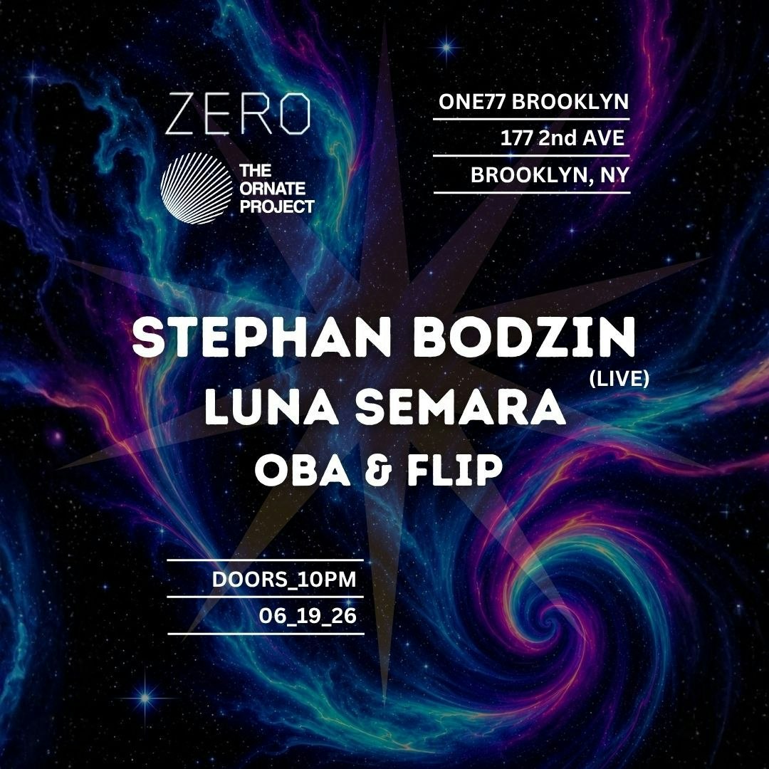 Stephan Bodzin (live), Luna Semara, Oba + Flip Tickets | From