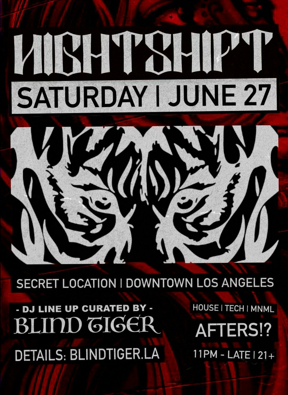 Nightshift Afterhours Tickets | From Free | 27 Jun @ The Lexington