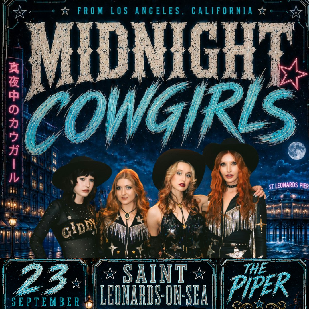Midnight Cowgirls Tickets | £16.50 | 23 Sept @ The Piper, Saint