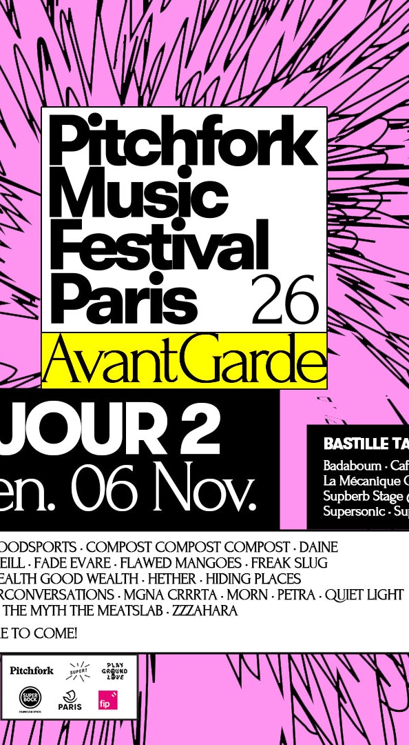 JOUR 2 - Pitchfork Avant-Garde 2026