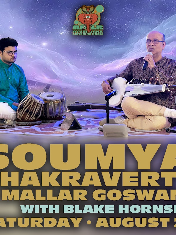 Soumya Chakraverty & Mallar Goswami with Blake Hornsby