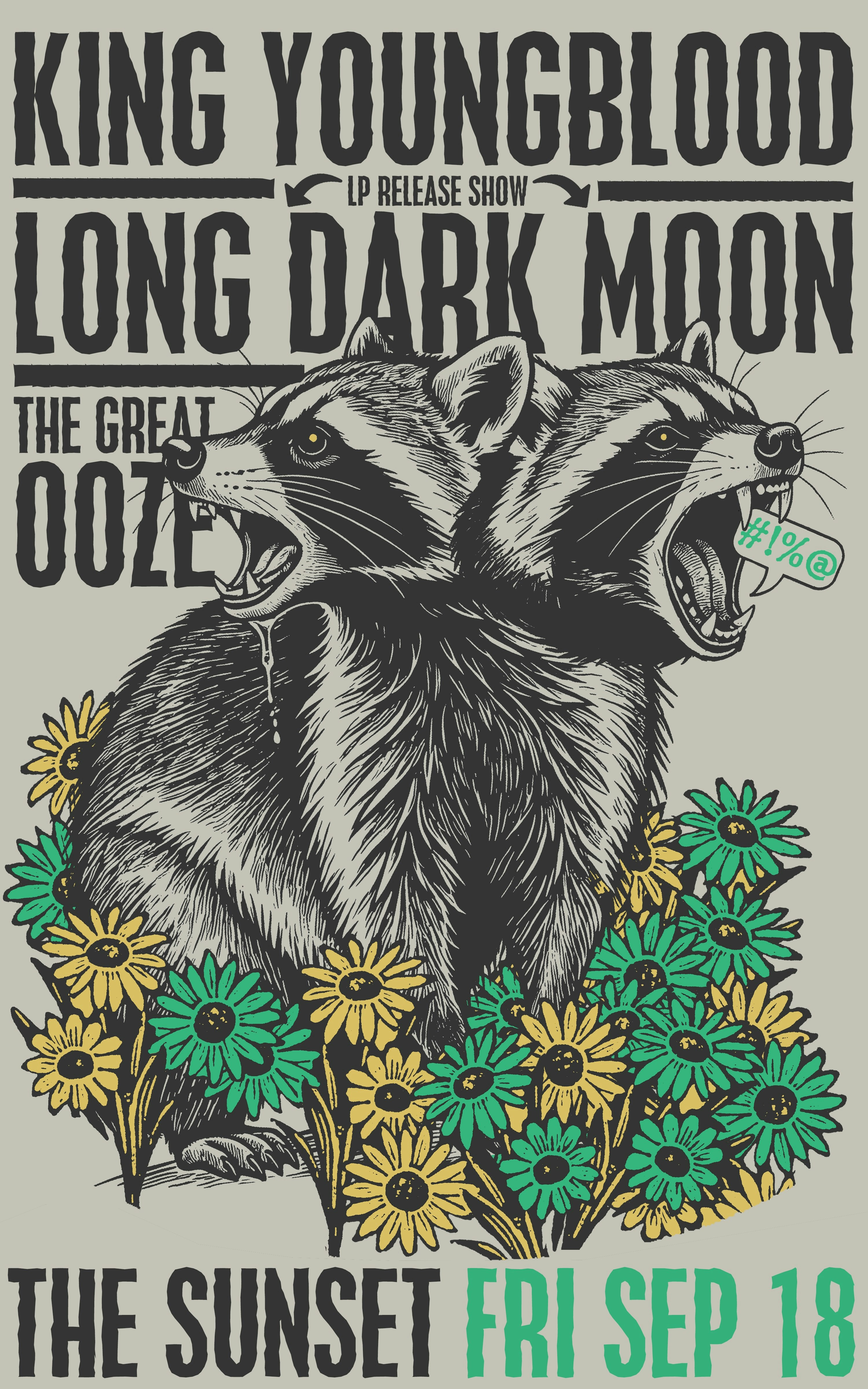 Long Dark Moon, King Youngblood at The Sunset Tavern