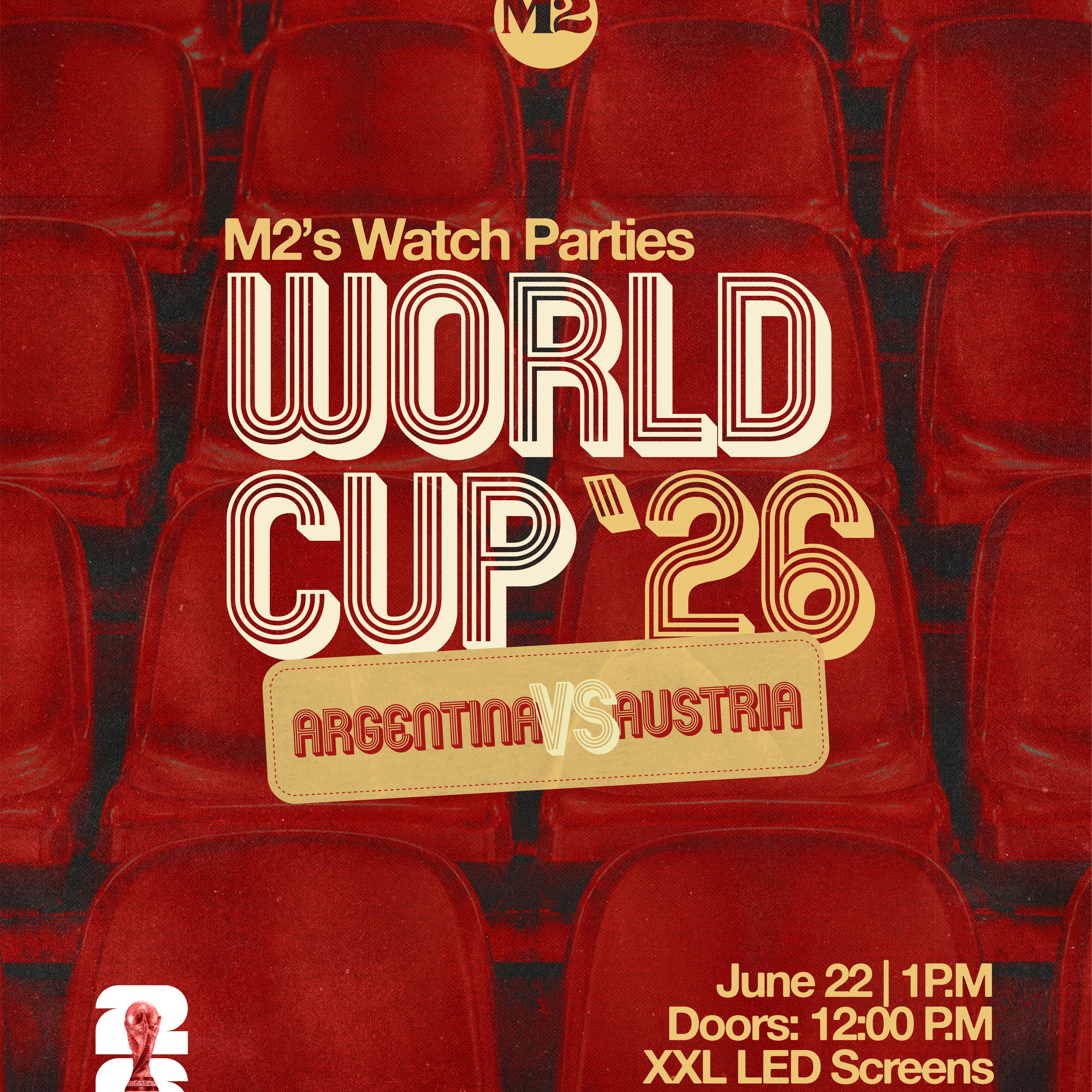 Watch Party | Argentina vs Austria