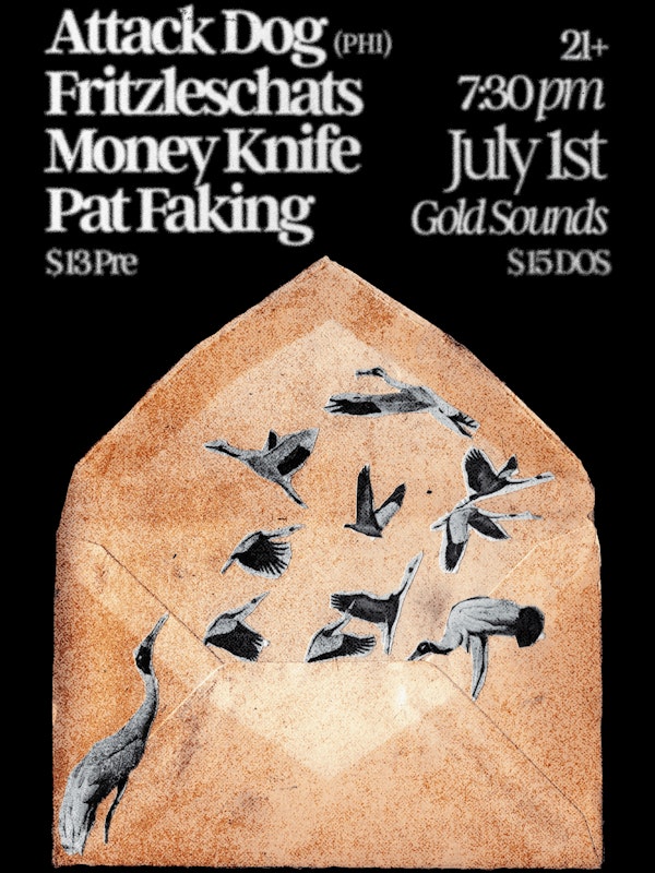 Attack Dog // Fritzleschats // Money Knife // Pat Faking