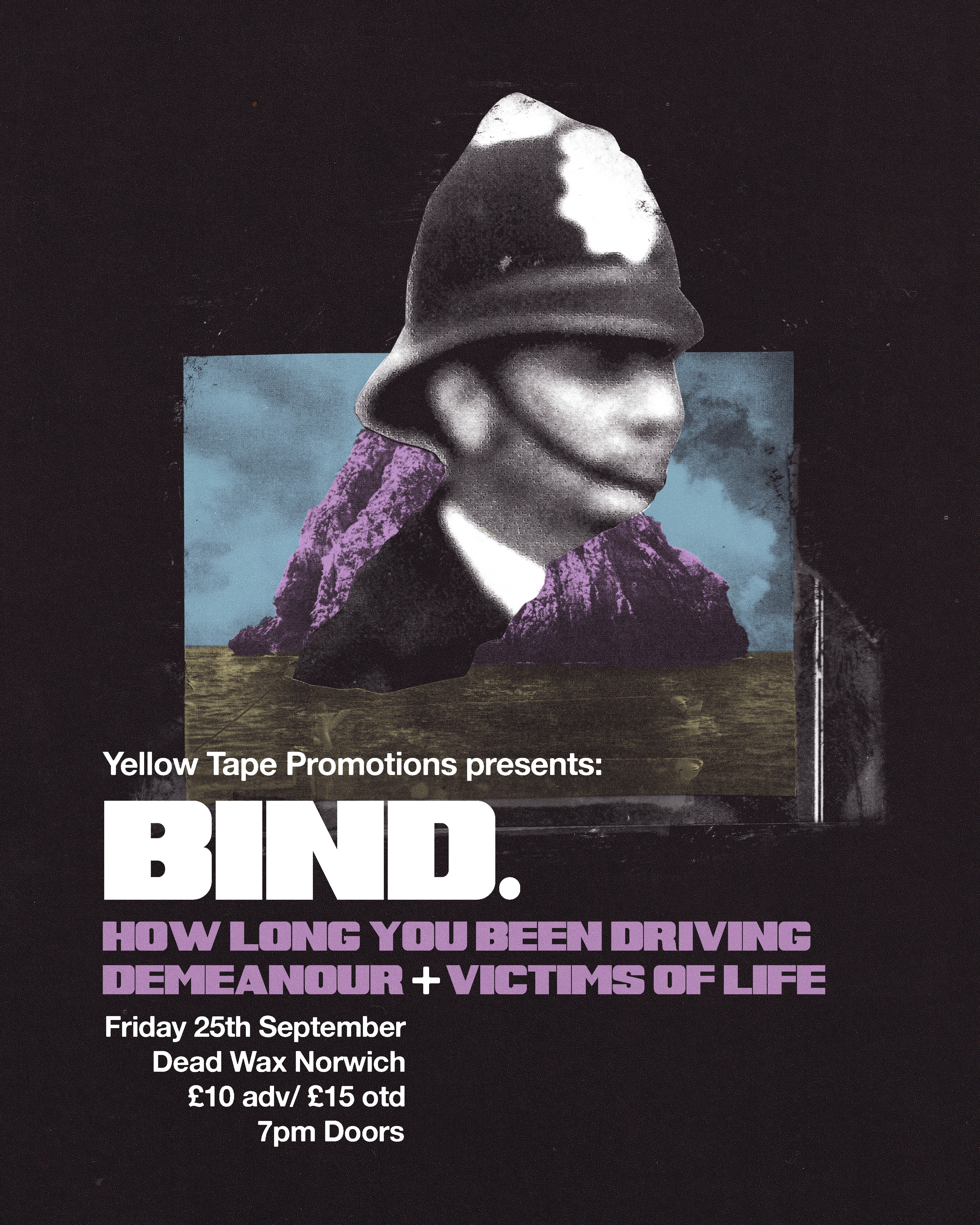 Bind. + Demeanour + Witherhode + Victims of Life at Dead Wax Norwich, Norwich