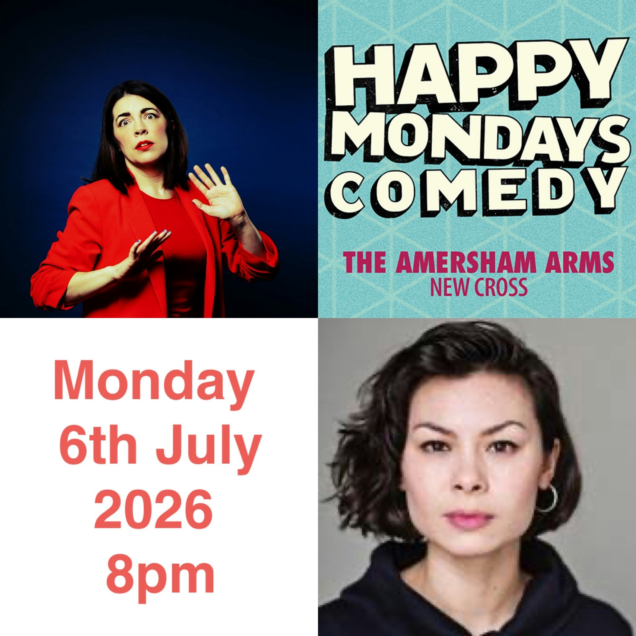 Happy Mondays Comedy Rosie Holt /Anna Leong Brophy