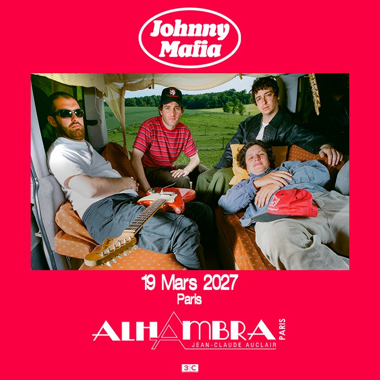 Affiche Johnny Mafia en concert à l’Alhambra