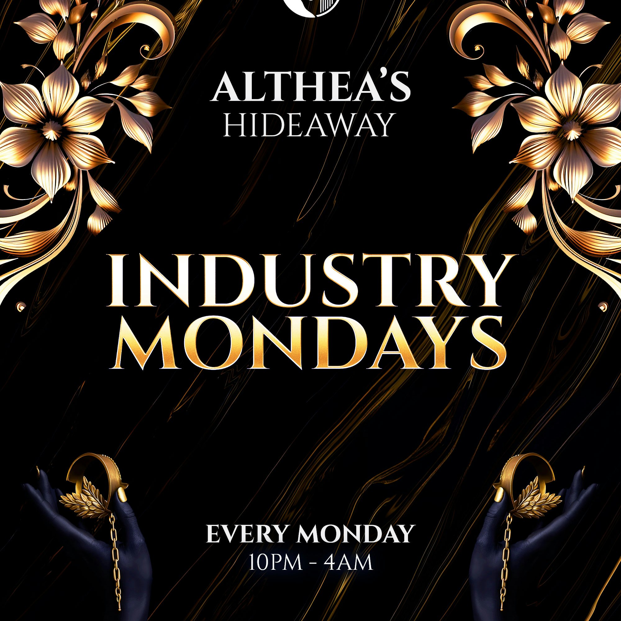 industry mondays - Althea's Hideaway NYC