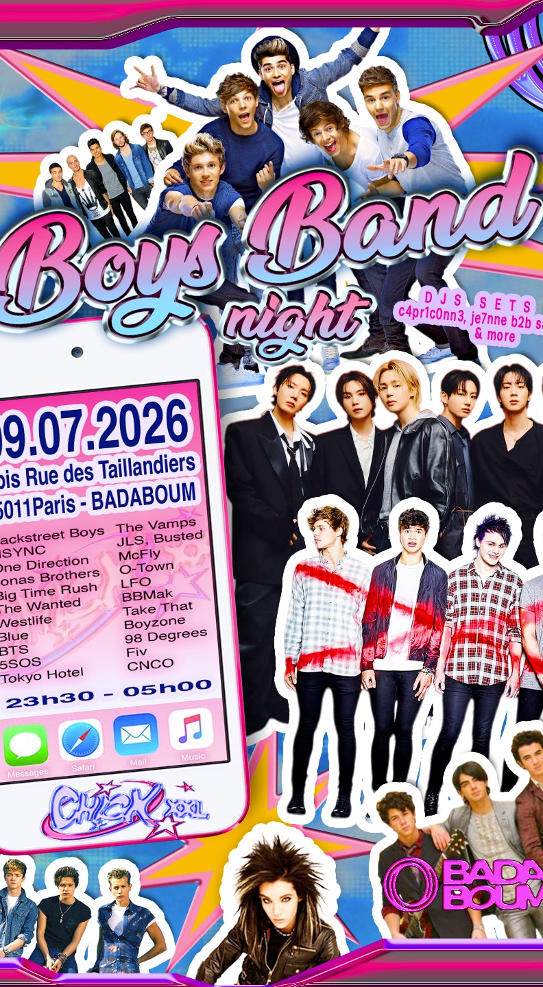 LA CH!CK: Boysband Night