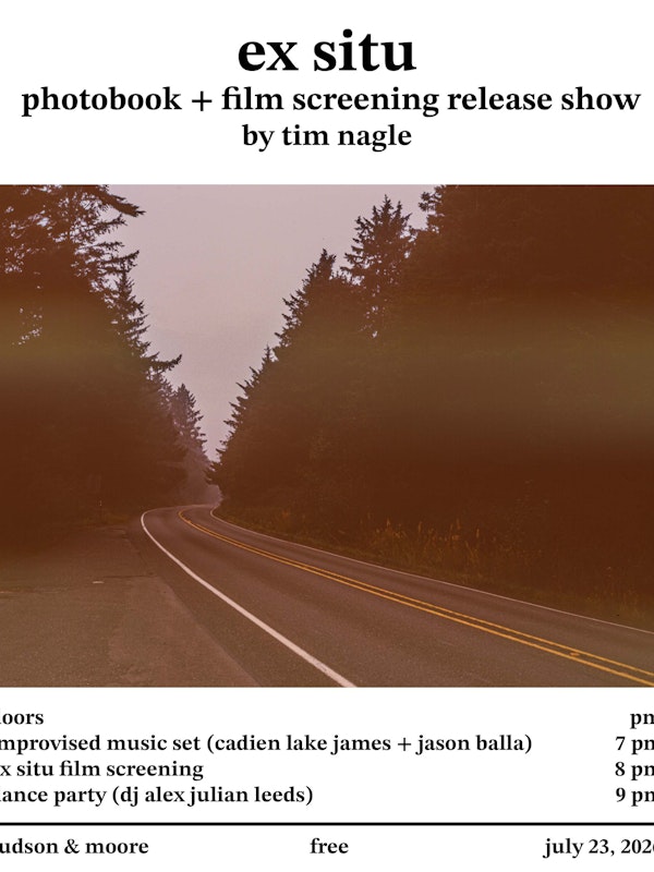 Tim Nagle's "ex situ" Release Show