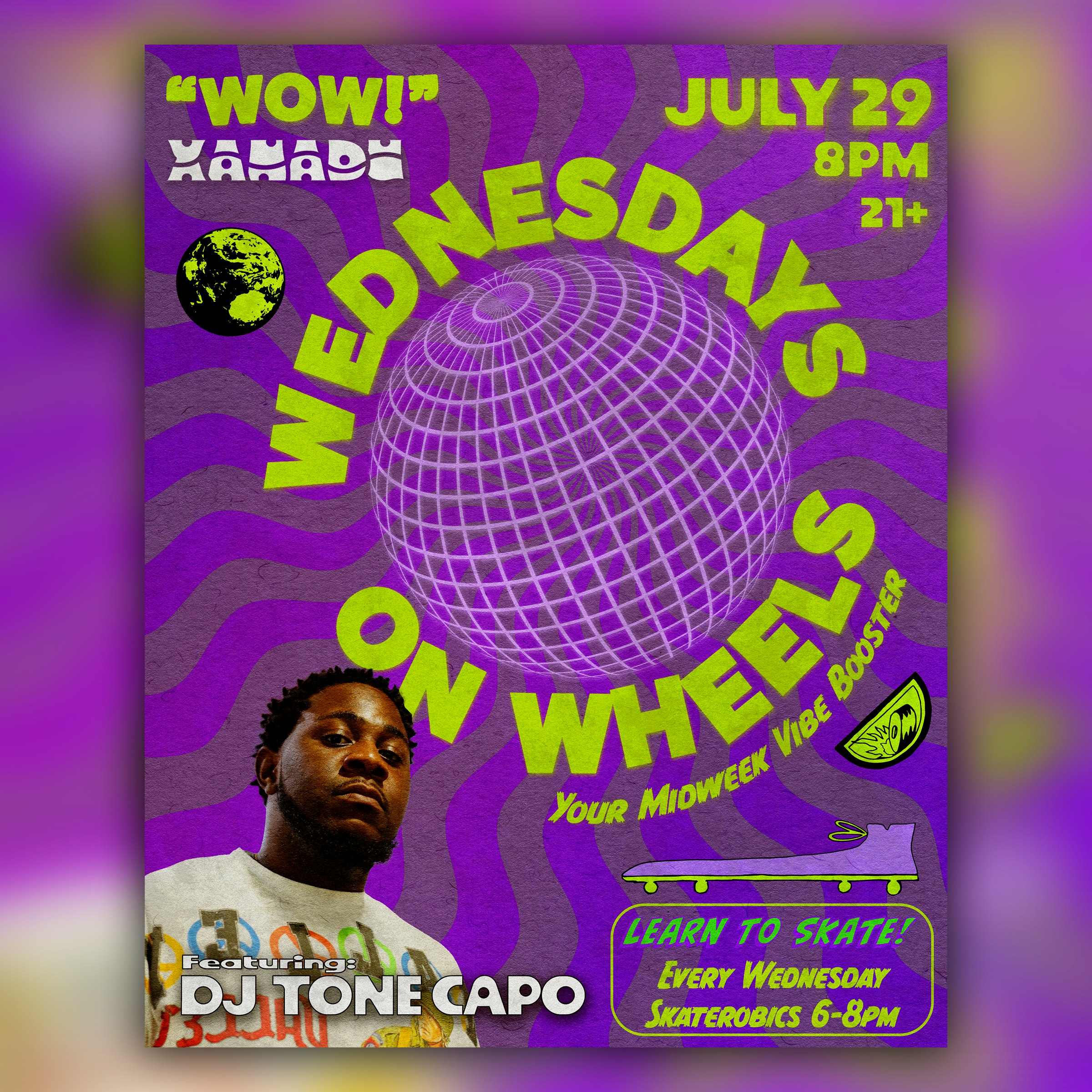 Wednesday on Wheels ft. Tone Capo (skate)