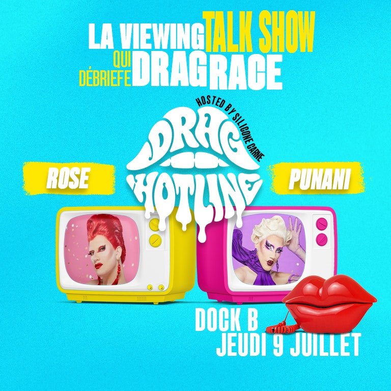 Drag Hotline -Viewing Party Drag Race France Ep 1