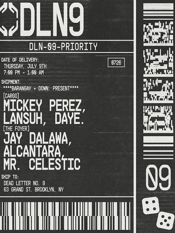 BARANGAY + DOWN. Present: Mickey Perez, Jay Dalawa