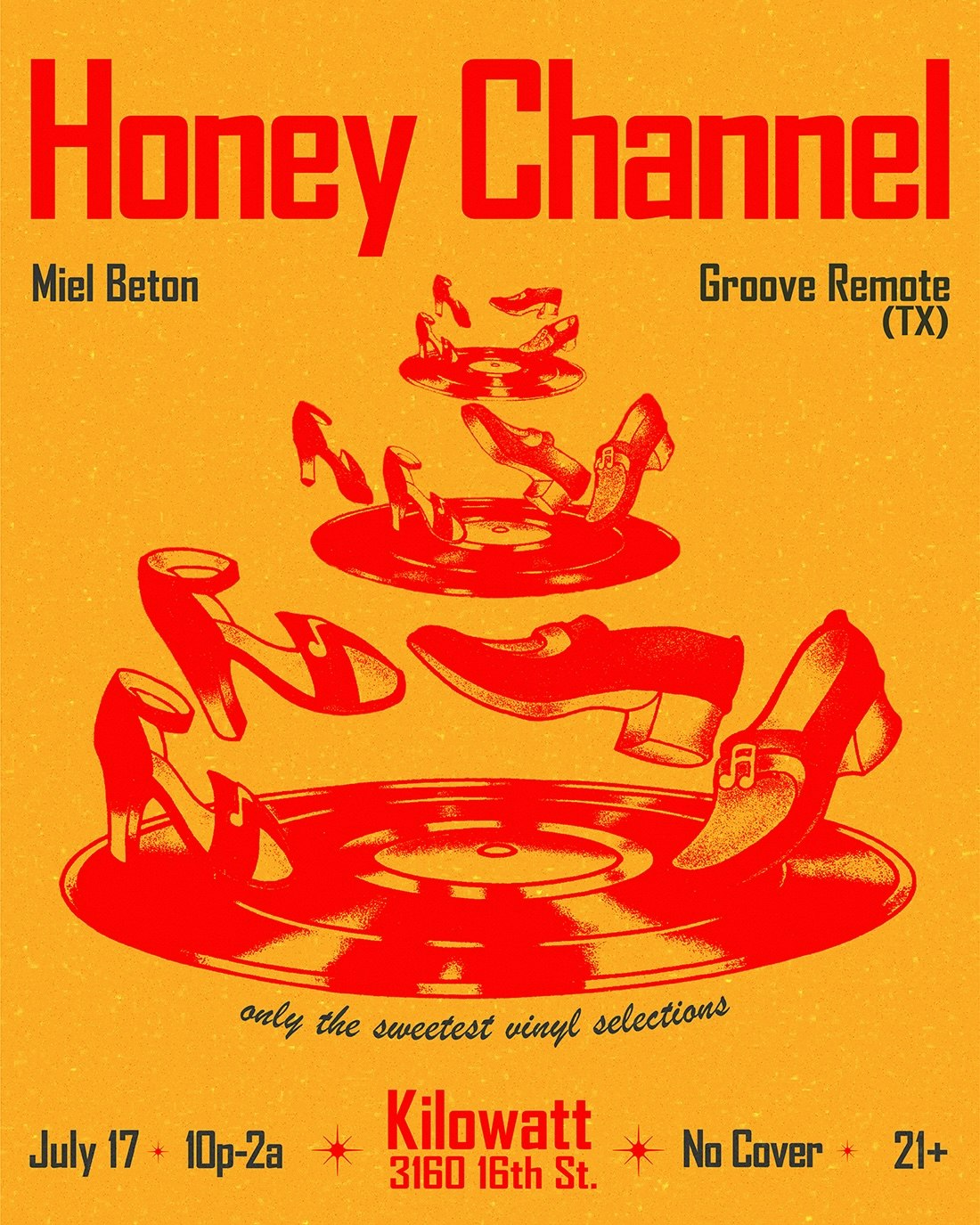Honey Channel: Miel Beton + Groove Remote event image