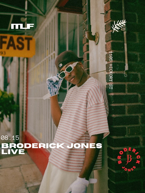 Broderick Jones Live