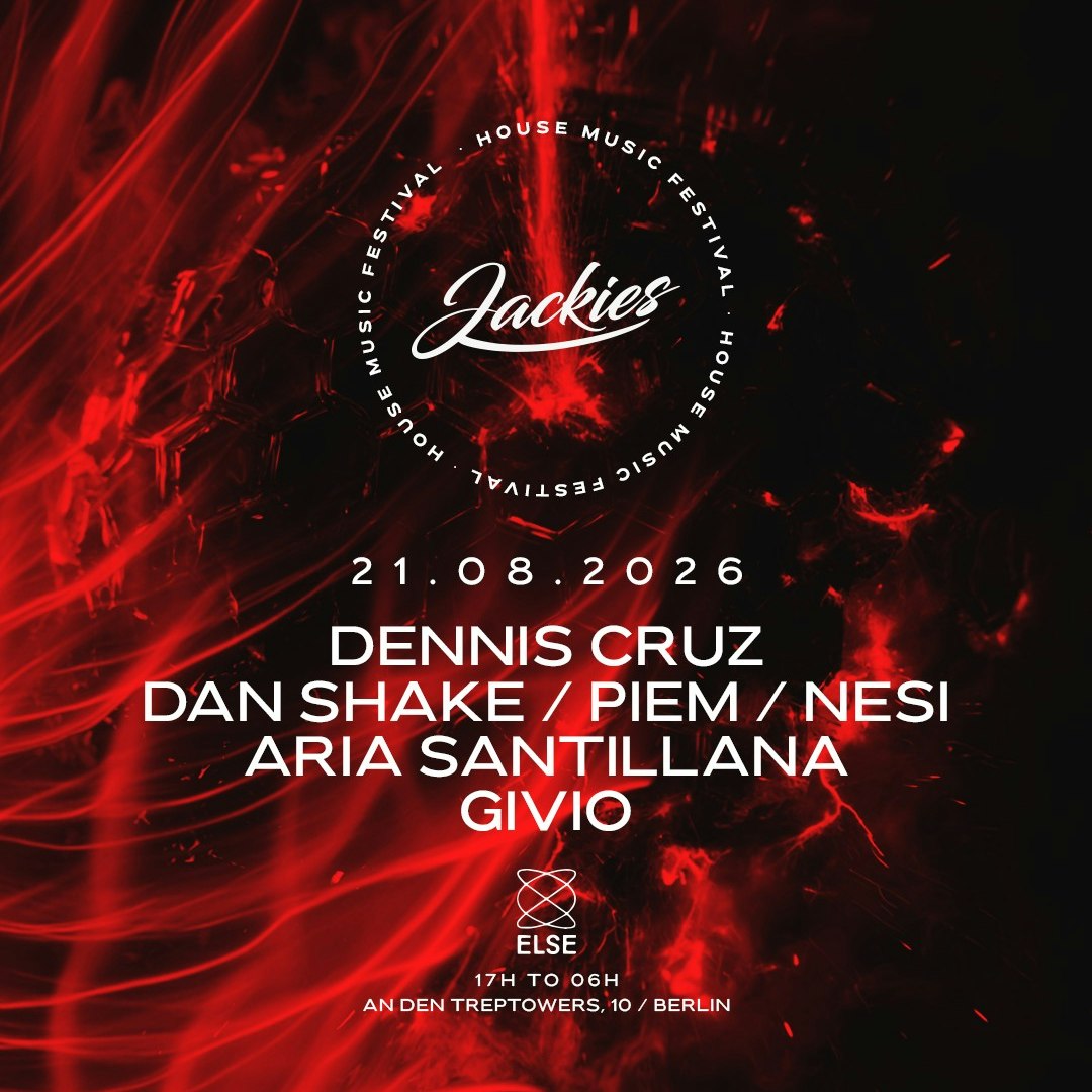 Jackies Open Air Party Berlin - with Dennis Cruz