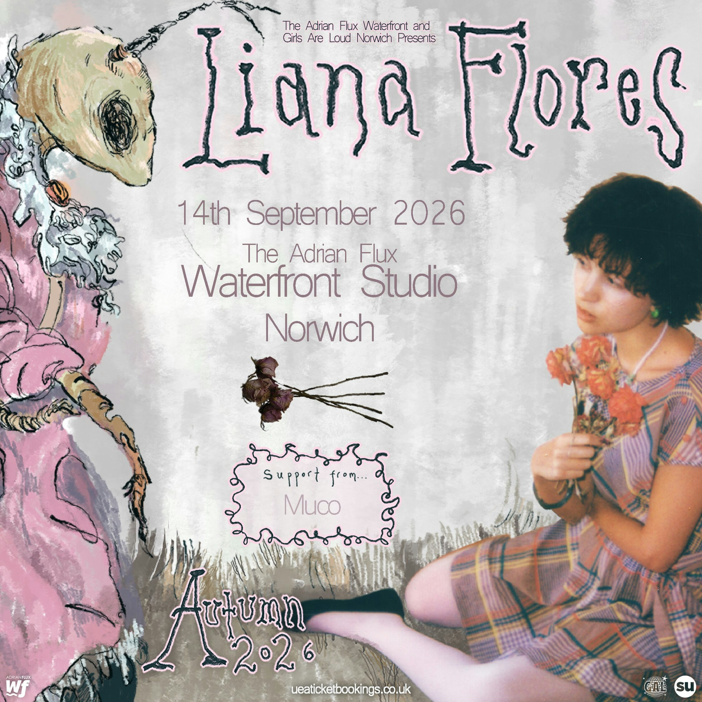 Liana Flores at The Adrian Flux Waterfront, Norwich