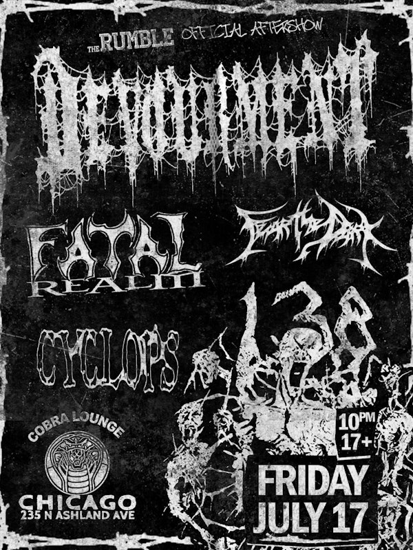 Official Rumble Aftershow: Devourment / Fatal Realm / Fear of Dark / Cyclops